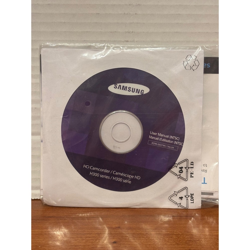Samsung HD Camcorder H300 Series User Manual NTSC Disc AD46-00374A Ver.04